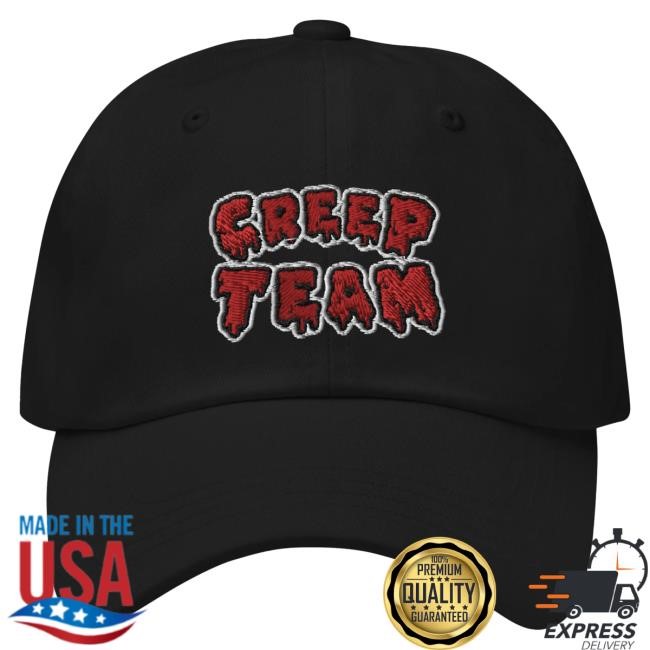 Official Creep Cast Merch Bloody Dad Hat