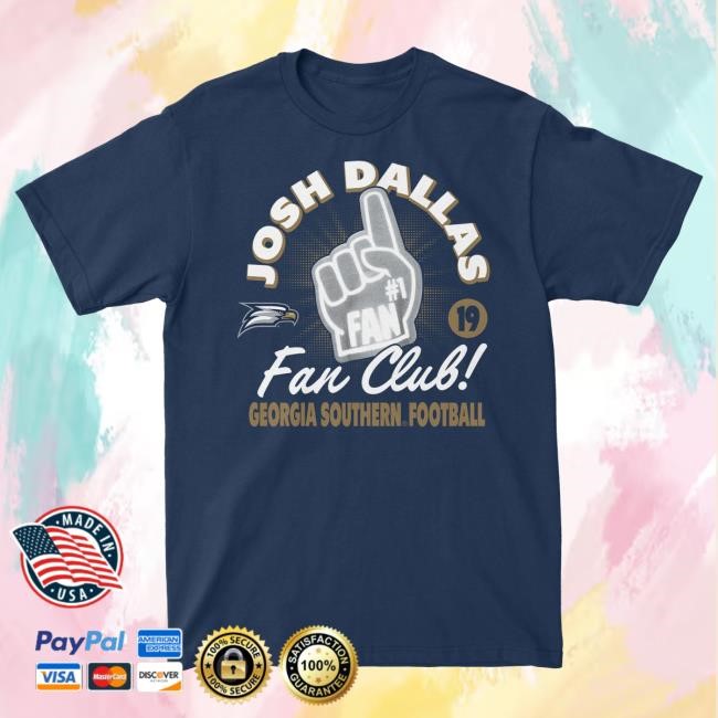 Official NIL Georgia Southern Clothing Navy Fan Club Hoodie GeorgiaSouthern