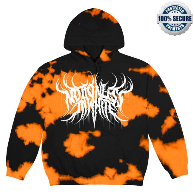 Official Motionless In White Miw Merch Store Orange Bleach Crewneck Sweatshirt MotionlessInWhite MiwMerch