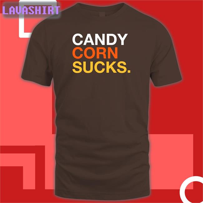 Obvious Shirts Shop Candy Corn Sucks Hooded Sweatshirt