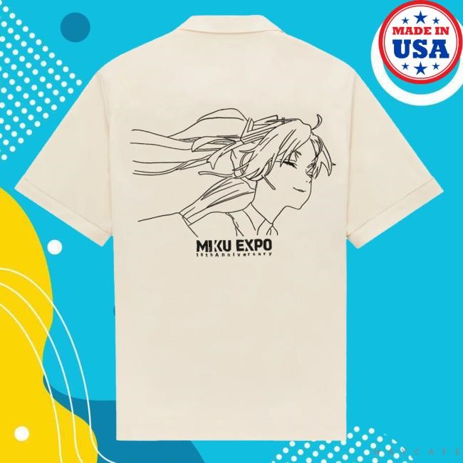 Official Apari Shop Miku Expo Button Down Apari Shop