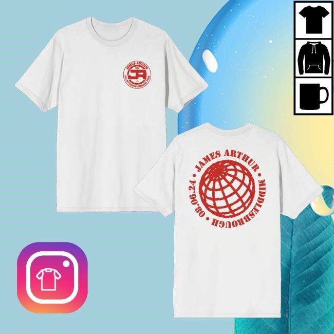 Bitter Sweet Love Homecoming White Classic T Shirt - Official James Arthur Merch Store Jamesarthurofficial Shop