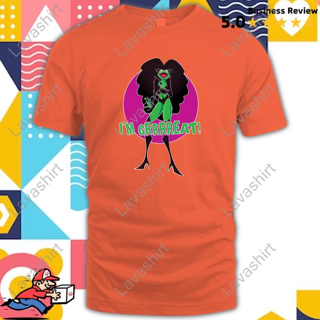 Mybestjudy Merch I’M Grrrrrreat Chermit Tee