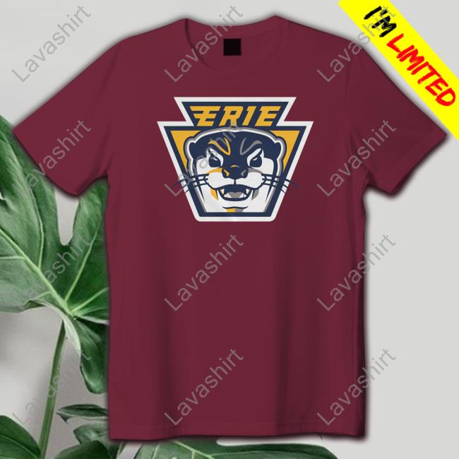 Official Erie Otters Keystone Logo T-Shirt Erie Apparel