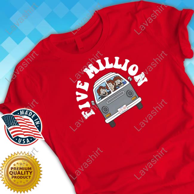 Sturniolo Clothing Merch Let's Trip 5 Million Arch Tee