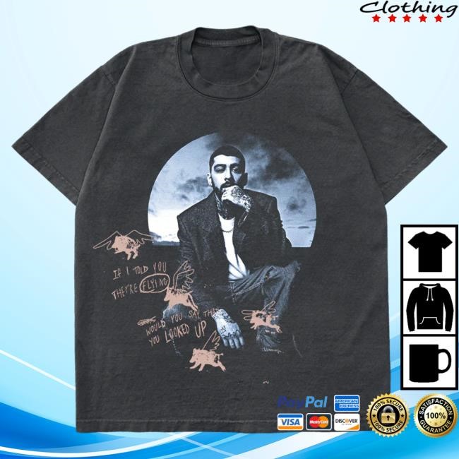 Official Zayn Malik Look Up T Shirt