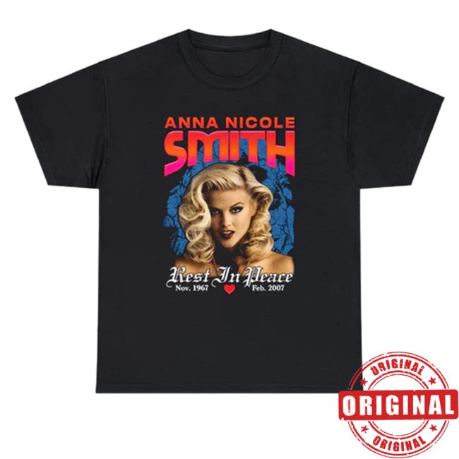 Thegoodshirts Merch Anna Nicole Smith Rest In Peace Hoodie