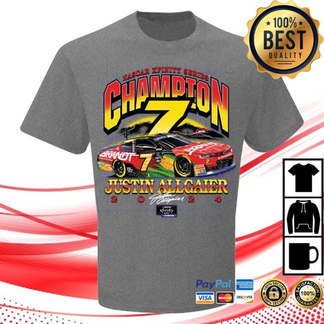 Justin Allgaier #7 2024 Xfinity Champion L/S