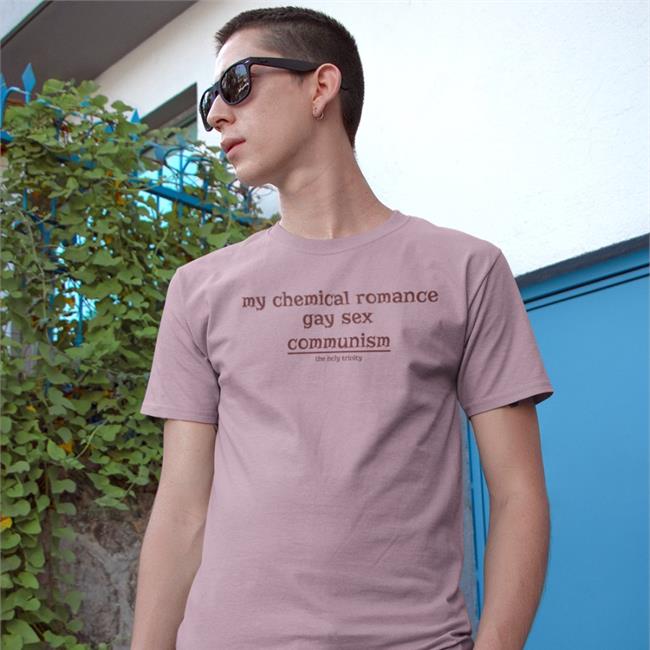 My Chemical Romance Gay Sex Communism Shirts The Holy Trinity