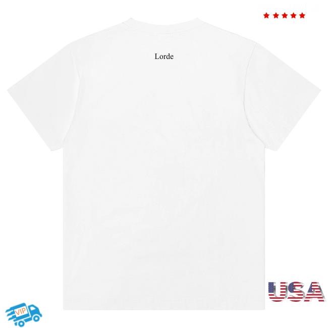 Official Lorde X-Ray Hammer T Shirt