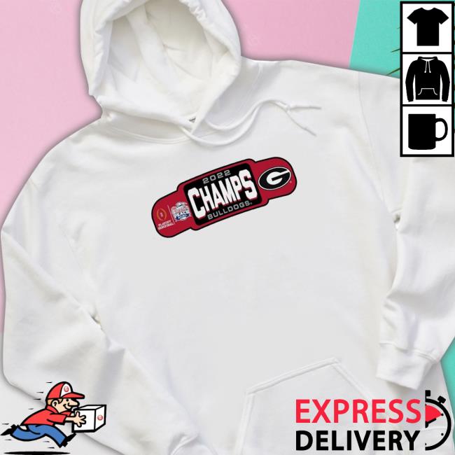 2022 Chick-Fil-A Peach Bowl Champions Georgia Tee Shirt 2022 Chick-Fil-A Peach Bowl Champions Georgia Hooded Sweatshirt