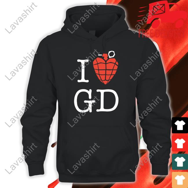 Geometry Dash References I Love Green Day Shirt