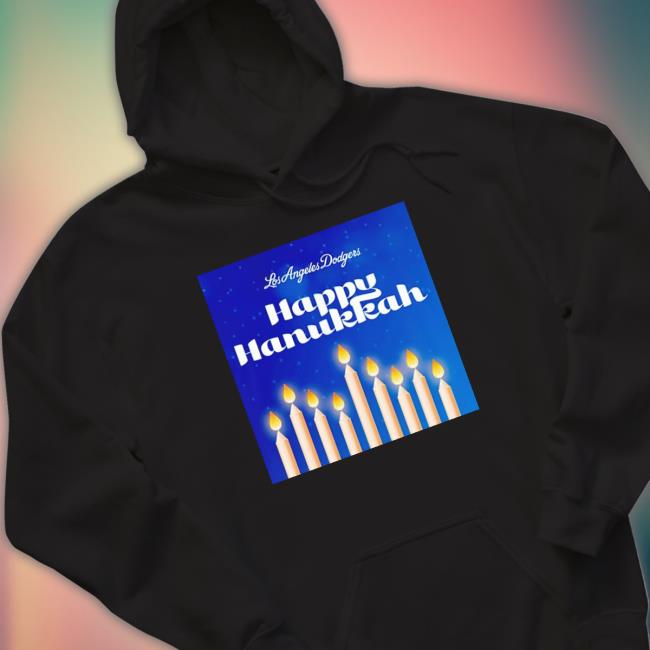Official Awesome happy Hanukkah Los Angeles Dodgers Sweatshirt