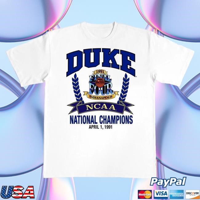 Slam Goods NCAA Duke '91 Heavy Tee Collector Classic