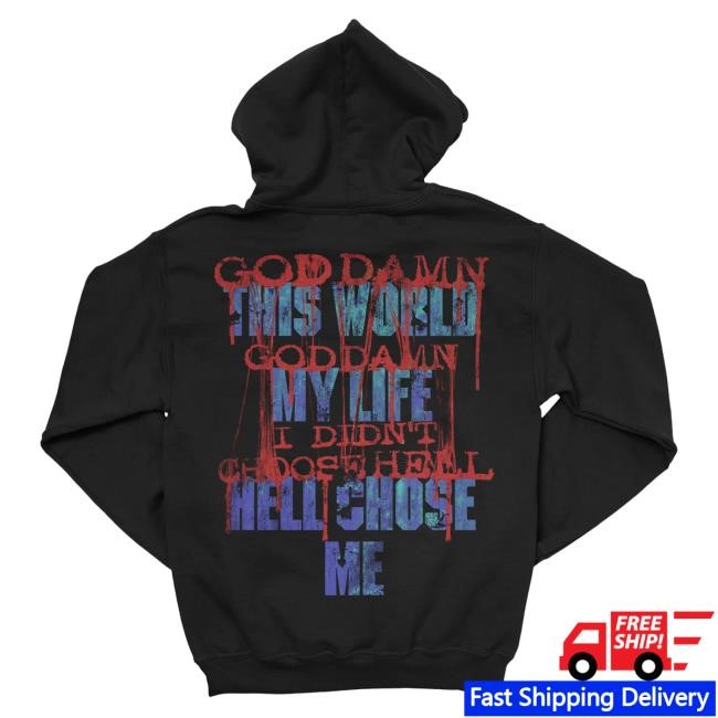 Official Indie Merch Store Carnifex Hourglass Pullover Hoodie IndieMerchStore