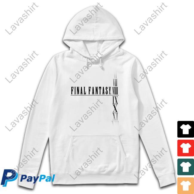 Official Ben Starr Final Fantasy VI VII VIII IX X XI XII Tee