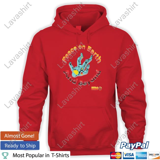 Official Peace On Earth And Beyond Tee Shirt Peace On Earth And Beyond Shirt Shop Abctv Merch Official