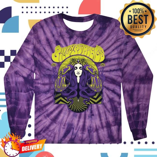 Official Billy Strings Merch Store Shop Billy Strings Moth Woman L/S Tee (Simon Berndt)