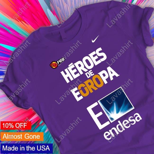 Pau Gasol’s Héroes De Eoropa Endesa T Shirt