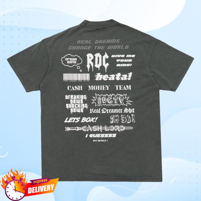 Official Rdc World Merch Rdcworld Change The World T Shirt
