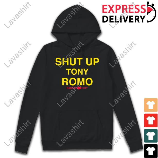 Official Shut Up Tony Romo Kansas City New Tee