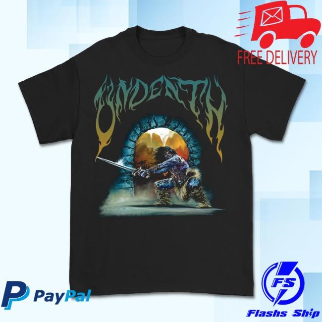 Undeath Metal Merch Zombie Tee Shirt