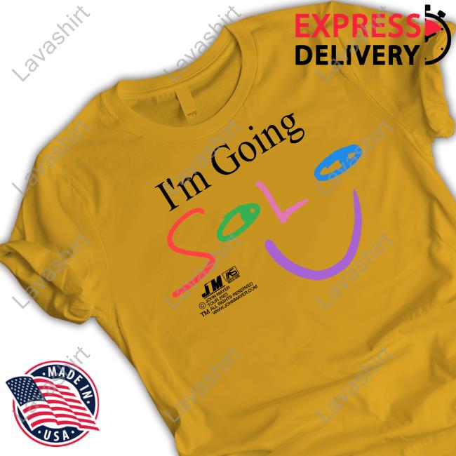 Official John Mayer I'm Going Solo Shirt