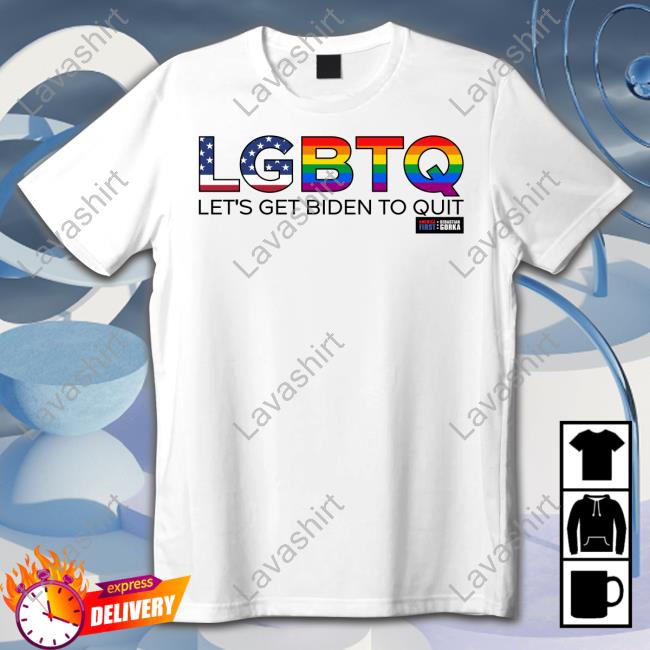 Official Sebastian Gorka DrG LGBTQ Let's Get Biden to Quit Shirt