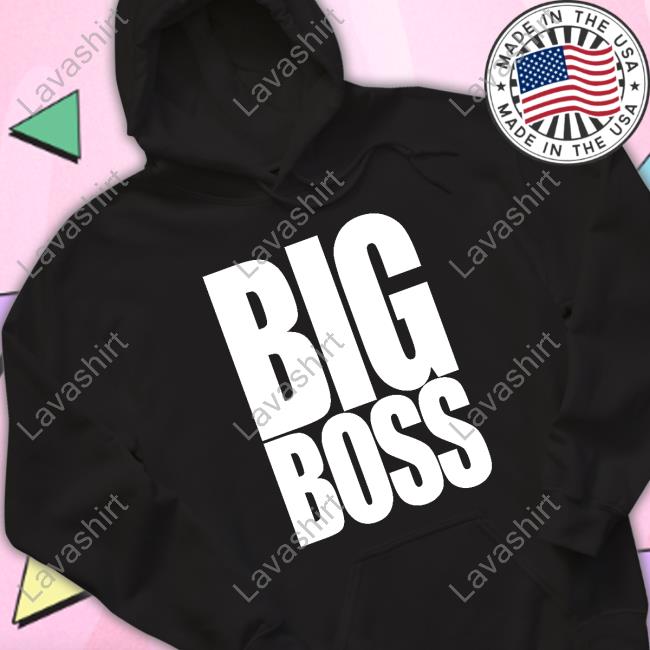Big Boss Black Crewneck Sweatshirt