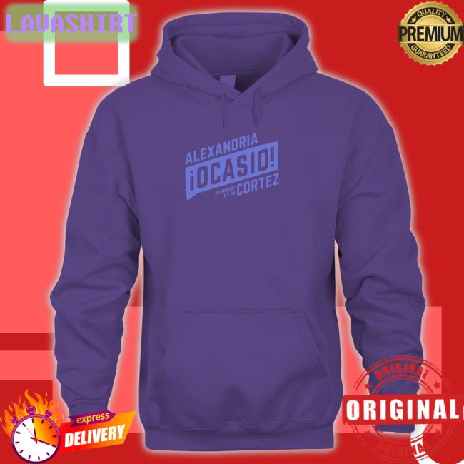 Ocasio Cortez Shop Periwinkle Supporter Elexandria Ocasio Democrat Ny 14 Cortez Sweatshirt Elon Musk