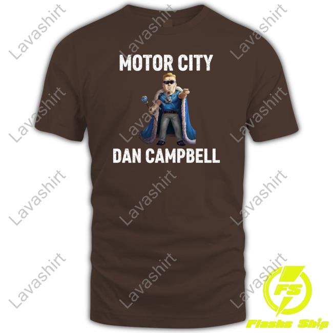 Motor City Dan Campbell Tee Shirt