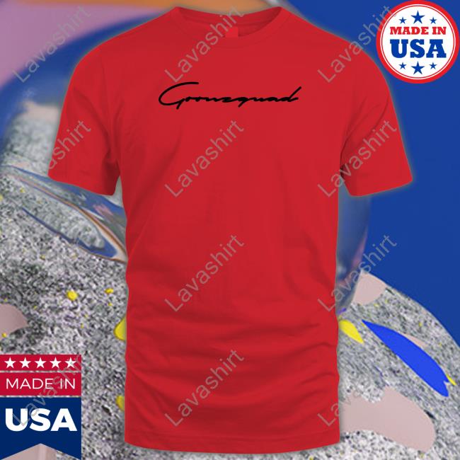 Cursive Goonzquad Shirt Red