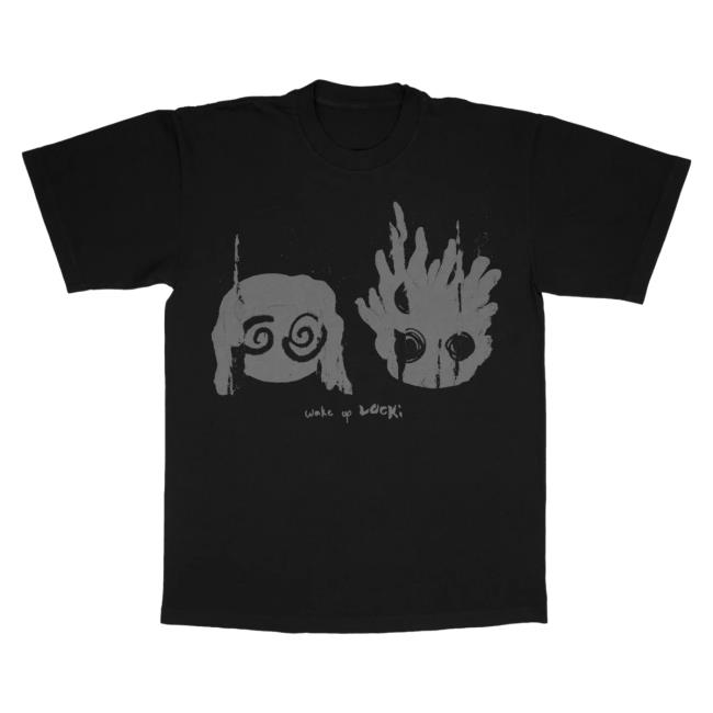 Official Sincerely Lucki Wake Up Lucki Awaken Tee Black SincerelyLucki Deadboylife