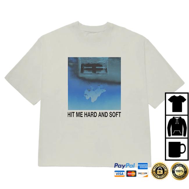 Official Billie Eilish Merch Store Hit Me Hard And Soft White Cover T-Shirts Billie Eilish Apparel Clothing Shop BillieEilish