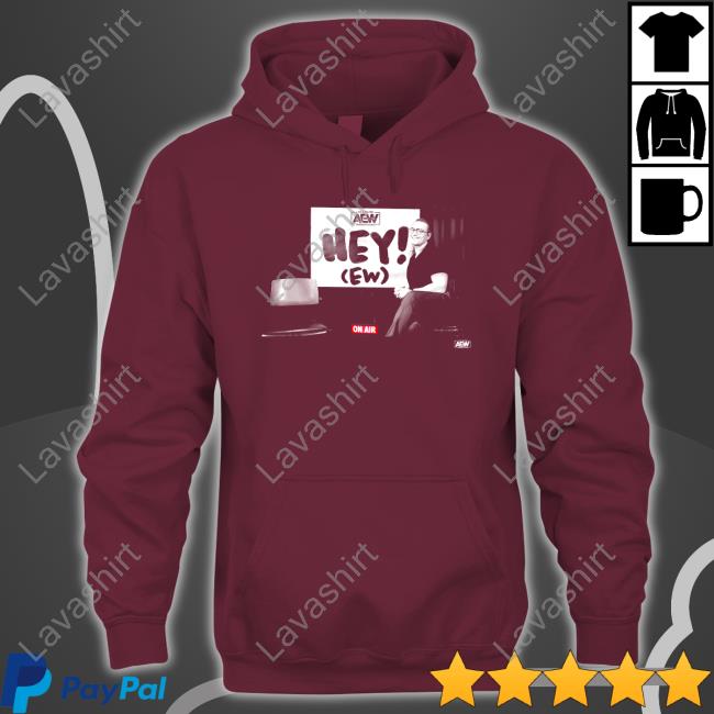 Aew Shop Rj City Hey (Ew) On Air Shirts Aew Shop Rj City Hey (Ew) On Air Sweatshirt