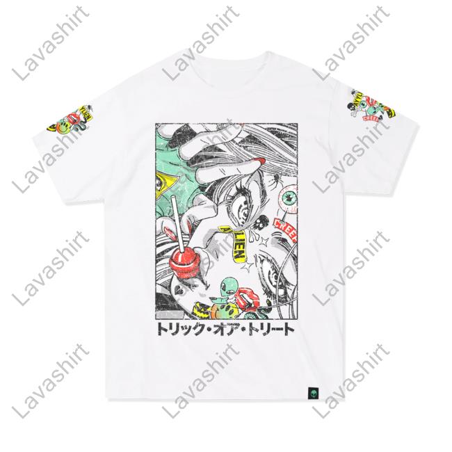 Official Elvis The Alien Ayylien Clothing Lollipop Girl T Shirt