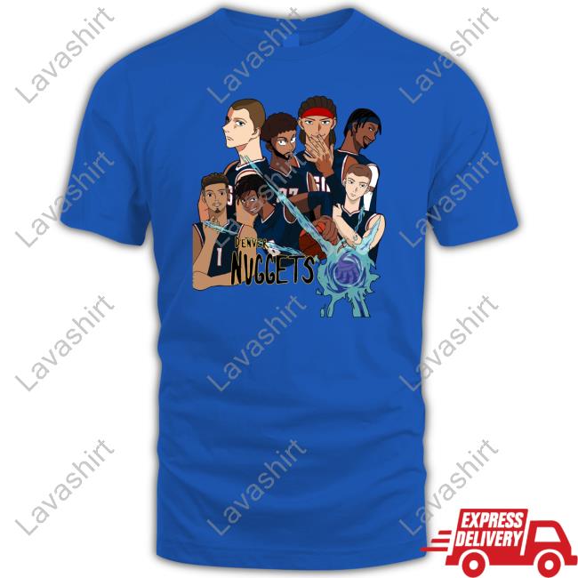 Denver Nuggets Jjk Jujutsu Kaisen Tee Shirt