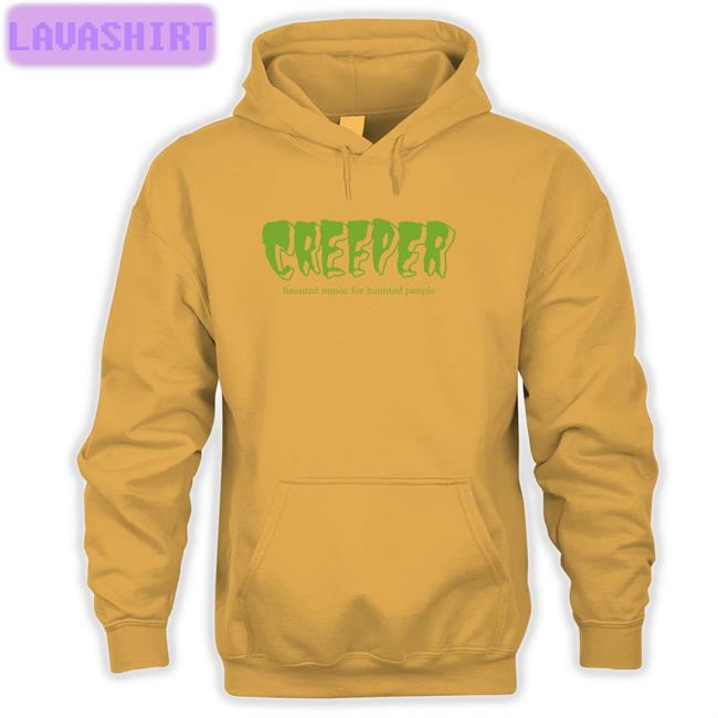 Creeper Merch Creeper Haunted Music For Haunted People T Shirt Allotment