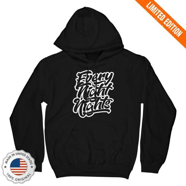 Official SnowThaProduct Clothing Merch Every Day Days Snow Tha Product Every Night Nights Hood Black EveryDayDays