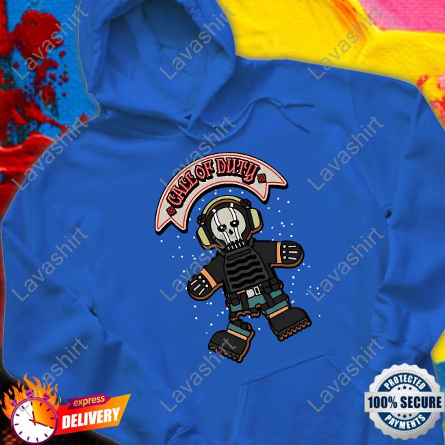 Call Of Duty Gingerbread Man Tee Shirt