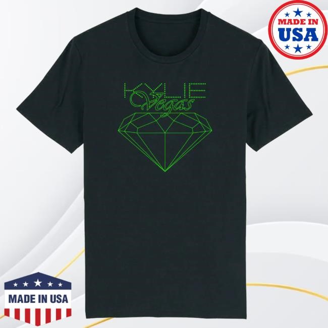 Official Kylie Minogue Merch Store Shop Kylie Minogue Kylie Vegas Diamond T Shirt Kylieminogue