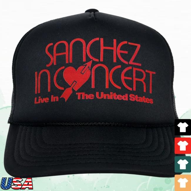 Official Stephen Sanchez Merch Store Sanchez In Concert - Live In The United States Trucker Cap