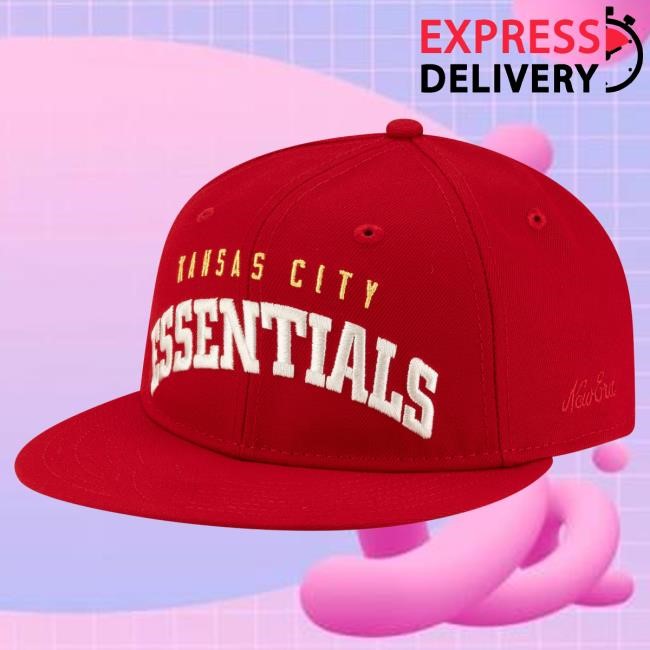 Red Kansas City Chiefs x Fear of God 9FIFTY Crowd Essential