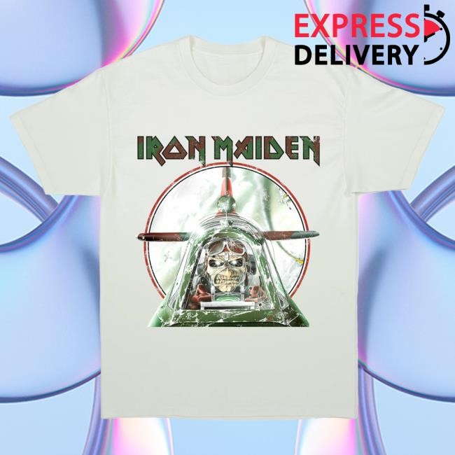 Official Complex Merch Store Screen Stars Iron Maiden - Aces High SS T Shirt