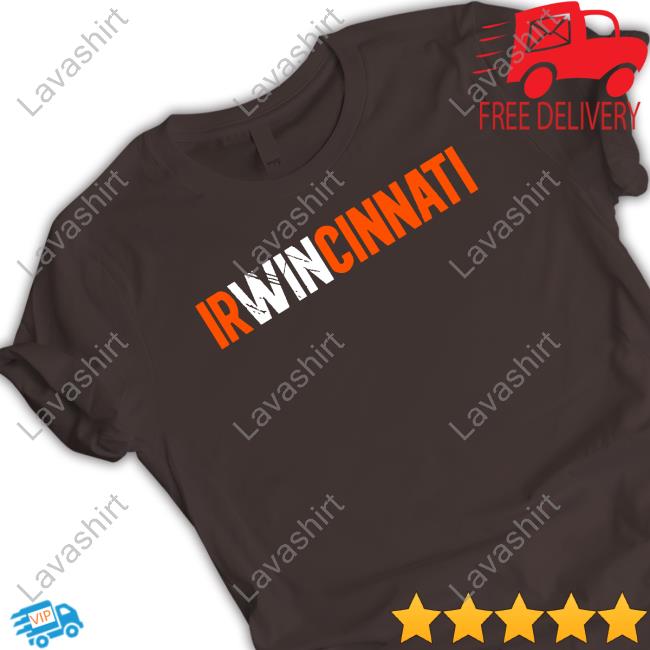 Official Irwincinnati Tee Shirt Irwincinnati Shirt Black