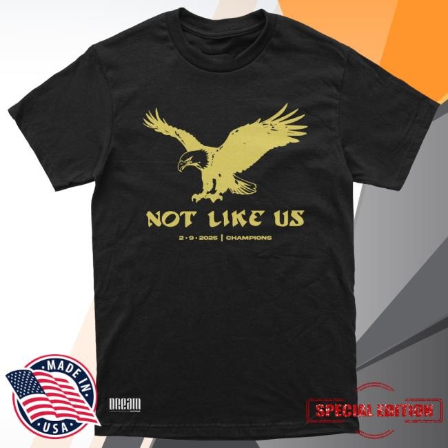 Not Like Us (Philadelphia Champs) Shirt DREAM Clothing