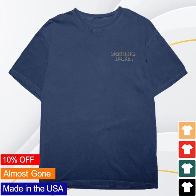 Official My Morning Jacket Merch Store Space Oval Tshirt