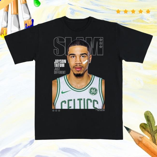 Slam Goods NBA SLAM Cover Tee – Jayson Tatum Fan Favorite