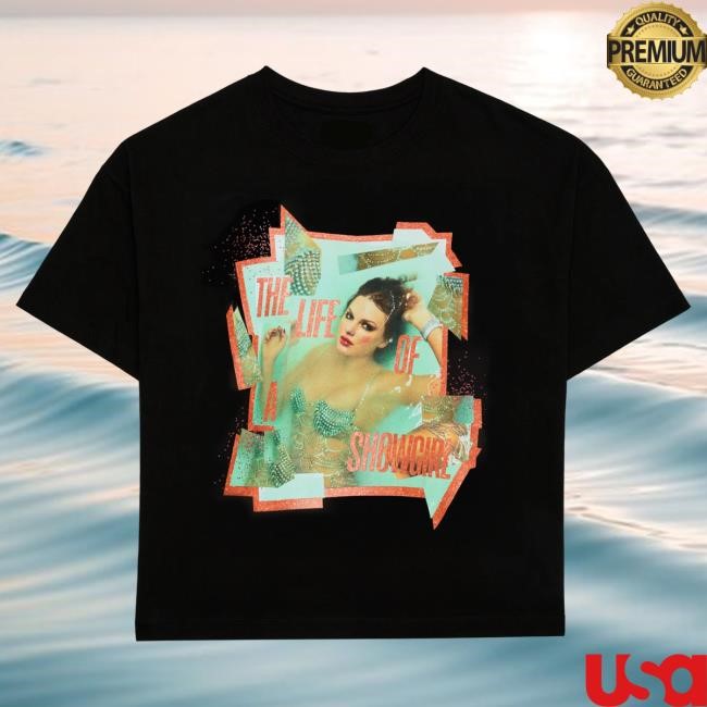 Official Taylor Swift Merch Store Shop The Life of a Showgirl Album Cover Tshirt TaylorSwift