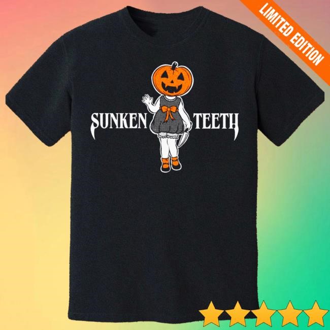 Pumpkin Girl Shirt 2024 Sunken Teeth Merch
